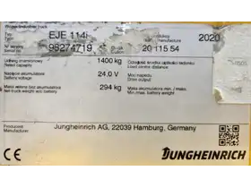 Jungheinrich EJE 114i Li-Ion Lithium - Фото: 2