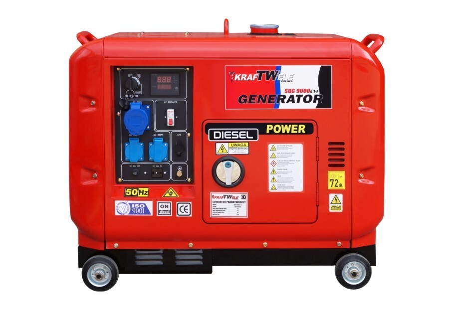 Дизельный генератор KRAFTWELE SDG9000s - 9.5 kVA 2023 г. купить в