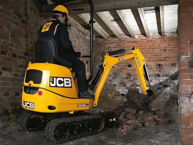 Фото мини экскаватора JCB 8008 CTS в Украине