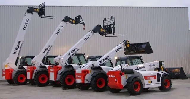 Фото моделей телескопических погрузчиков Bobcat