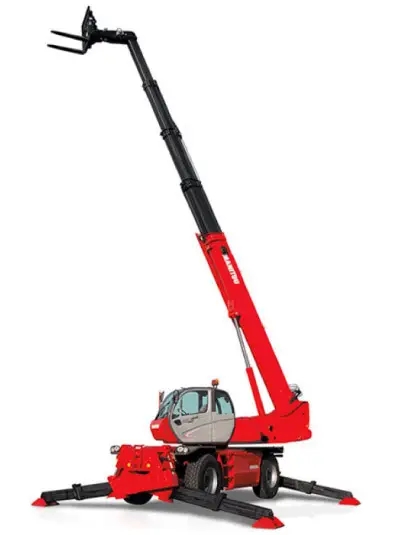 Фото телескопического погрузчика Manitou